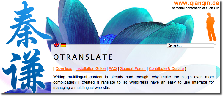 qTranslate-Wordpress-Plugin